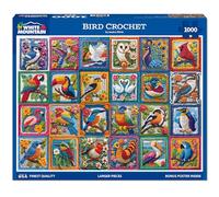 WHITE MOUNTAIN PUZZLES Puzzle au crochet pour oiseaux, 1 pièce