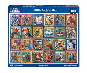 WHITE MOUNTAIN PUZZLES Puzzle au crochet pour oiseaux, 1 pièce