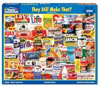 White Mountain – Puzzle 'They Still Make That?' – 1000 pièces – 61 x 76,2 cm – Adultes et enfants