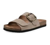 WHITE MOUNTAIN Sandales Hayloft Signature confortables moulées pour femme, Bois de santal/daim, 36 EU