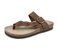 WHITE MOUNTAIN Shoes 'Crawford' Women's Sandal, Brown - 7 M