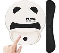 White Mouse Pad,Panda Ergonomic Mouse Pad,Wrist Rest Mouse Pad,Keyboard Mouse Pad,White Mouse Pad,3D Mouse Pad,Wrist Rest for Computers