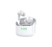 (White)New Black Technology Wireless Headset Tws Long Battery Life Waterproof Sports Intelligent Noise Reduction Call Headset