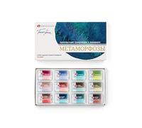 St. Petersburg White Nights Metamorphose Granulation Lot de 12 bols aquarelle