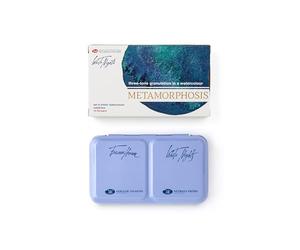 White Nights Nevskaya Palitra Édition limitée Granulation Metamorphoses Aquarelle Collection de peintures professionnelles de qualité artistique Couleurs vives résistantes à la lumière (boîtier