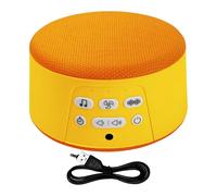 White Noise Machine, Sound Device, Portable Rechargeable Gadget with Auto-Off Timer Function for Sleeping, Soothing Relaxation for Adults, Kids, Baby, Meditation, 2.2 Inches