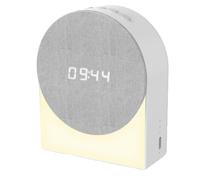 White Noise Sound Machine, Sunrise Alarm Clock with Night Light, 4 in 1 Music Speaker, Sleeping Soother with 6 Sounds