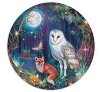 White Owl Puzzles 1000 Pièces Cadeau Unique Jeu Éducatif Défi Jouet À De Qualité Supérieure Peinture Art pour Adultes Et Enfants À Partir De 14 Ans 1000pcs (67.5x67.5cm)