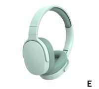 (White) #P2961 Wireless Bluetooth 5.3 Headphones Over Ear Hifi Stereo Headset