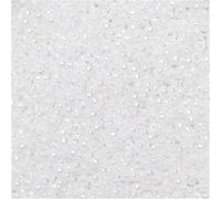 White Pearl Glass Seed Beads 8.2 g 15/0 9420