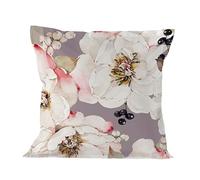 White peonies Funda de almohada 60x60 cm