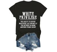 White Privilege The Ability to Suffer Shirt White Privilege T-shirt unisexe, Noir , XXL