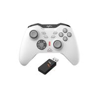 (White)PXN P5 Bluetooth Gamepad 1000Hz Hall Trigger Rocker Tri-Mode Long Battery Life Ergonomics for Switch