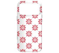 White Red Floral Maple Leaf Canada Natural Pattern Coque pour iPhone 17 Pro Max