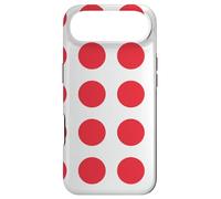 White Red Ring Circle Round Japan Color Zen Dot Pattern Coque pour iPhone Air