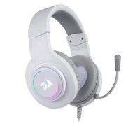 WHITE Redragon écouteurs de jeu stéréo RGB, casque avec Microphone, pour PS4, Xbox One, ordinateur portable, PC, tablette ""Nipseyteko