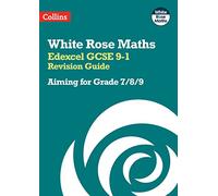 Edexcel GCSE 91 Revision Guide Aiming for Grade 789 by Collins GCSE Paperback Book Collins GCSE (Auteur)