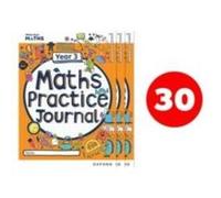 White Rose Maths Practice Journals Year 3 Workbooks Pack of 30 by Caroline Hamilton Caroline Hamilton (Auteur)