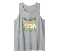 White Sands Souvenir du Parc National du Nouveau-Mexique Hommes Femmes Débardeur