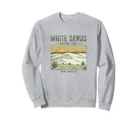 White Sands Souvenir du Parc National du Nouveau-Mexique Hommes Femmes Sweatshirt
