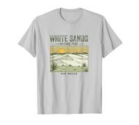 White Sands Souvenir du Parc National du Nouveau-Mexique Hommes Femmes T-Shirt