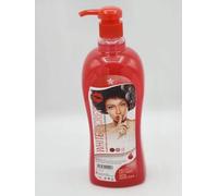 White Secret Gel Douche Corps Clarifiant - Gommant et Éclaircissant, 1L - Soins Visage, Nettoyants - Peau Claire à Moyenne, Tous Types de Peau, Unisexe