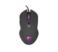 White Shark CYRUS Souris Gaming Ambidextre Optique 3200 DPI USB Type-A 6 Boutons Programmables, Câble Tressé 1.8m, Rétroéclairage Multi, Windows/macOS