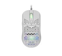 White Shark Game Mouse GM-5007 Galahad, 7200 ppp, blanc