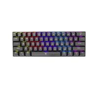 White Shark GK-2022 SHINOBI, 60%, USB, Commutateur mécanique, QWERTY, LED, Noir