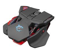 White Shark Mouse Gaming 6400 Dpi GM-9002 Lancelot RGB Nero Nero/Rosso