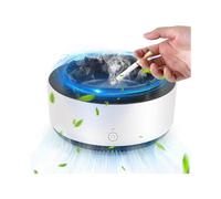 (White) Smokeless Ashtray With Air Purifier, Intelligent Ashtray For Air Purification With Negative Ions For Car Home yy