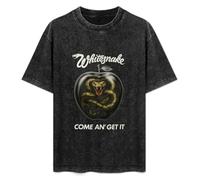 White Snake Whitesnake Come an' Get It Mens T-Shirt Black Unisex Top Tee XL