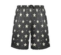 White Stars Pantalon de pyjama léger et confortable pour homme, Étoiles blanches, L