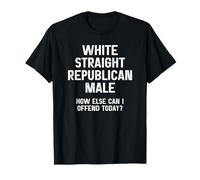 White Straight Republican Male T-Shirt