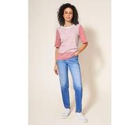 White Stuff Annabel Stripe Tee Pink Multi Taille: 16 | Chemises Outlet | Femme | Rose
