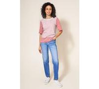 White Stuff Annabel Stripe Tee Pink Multi Taille: 8 | Chemises Outlet | Femme | Rose