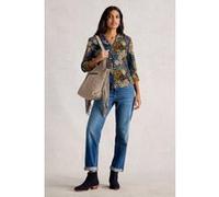 White Stuff Annie Jersey Shirt Chartreuse Multi Taille: 10 | Chemises à boutons Outlet | Femme | Vert