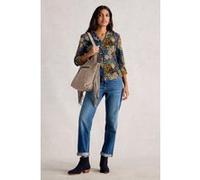 White Stuff Annie Jersey Shirt Chartreuse Multi Taille: 10 | Manches longues Outlet | Femme | Vert