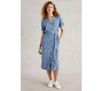 White Stuff Annie Jersey Shirt Dress Blue Print Taille: 16 REGULAR | Robes Outlet | Femme | Bleu