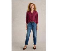 White Stuff Annie Sparkle Shirt Dark Plum Taille: 10 | Chemises à boutons Outlet | Femme | Magenta