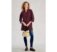 White Stuff Blake Cord Tunic Dark Plum Taille: 16R | Manches longues Outlet | Femme | Magenta