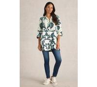 White Stuff Blake Linen Tunic Ivory Print Taille: 8 REGULAR | Chemisiers Outlet | Femme | Blanche