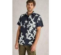White Stuff Blossom Ss Printed Shirt Navy Print Taille: S | Casual chemises Outlet | Homme | Bleu