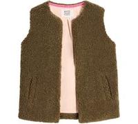 White Stuff Borg Gilet Khaki Green Taille: 5-6 | Vestes Outlet | kids | Marron