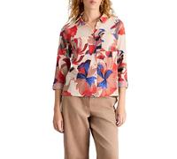 White Stuff Chemise imprimée Sophie de - Coupe Classique - Mélange Viscose-Coton - Fermeture boutonnée - Ivoire Multicolore - Taille 44