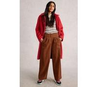 White Stuff Clara Cord Wide Leg Trouser Dark Tan Taille: 14 REGULAR | Évasés pantalons Outlet | Femme