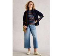 White Stuff Clara Stripe Ls Tee Navy Multi Taille: 10 | Manches longues Outlet | Femme | Bleu