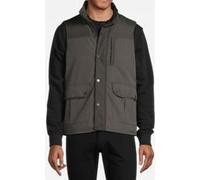 White Stuff Corby Canvas Gilet Dark Grey Taille: S | Vestes sans manches Outlet | Homme | Gris