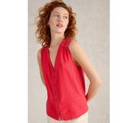 White Stuff Delilah Button Top Bright Pink Taille: 18 | Tanktops Outlet | Femme | Rose