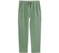 White Stuff Elle Linen Blend Trouser Mid Green Taille: 22 REGULAR | Pantalons de costume Outlet | Femme | Blanche